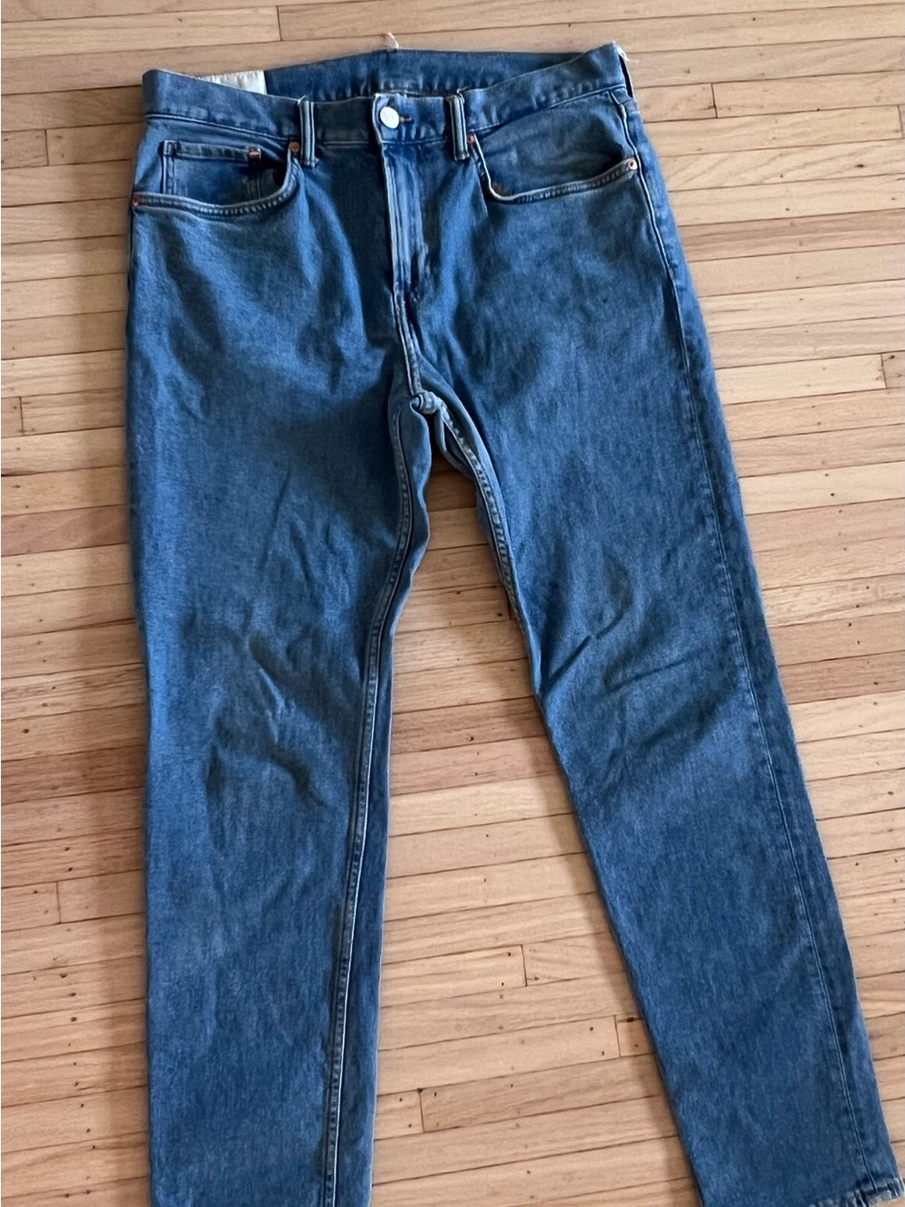H&M Men's Slim Jeans in Denim Blue